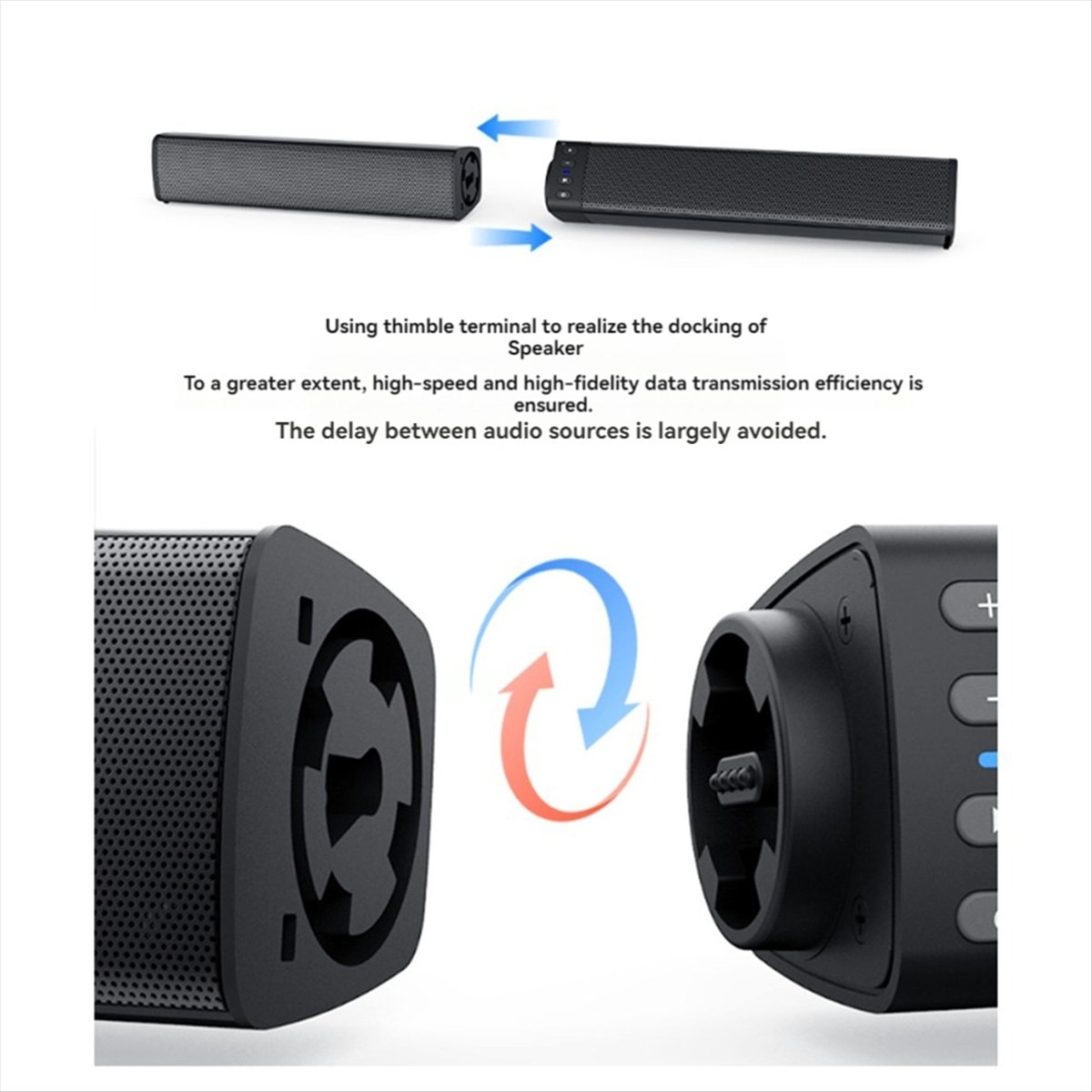 Home Cinema Of Soundbar - Soundbar PC Gamer Subwoofer Foldable Bluetooth