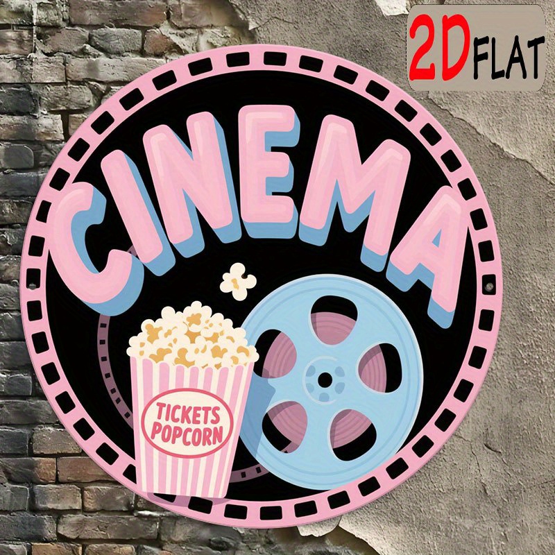 Vintage 2D Cinema Decoration | - Vintage Home Cinema のレビューと価格