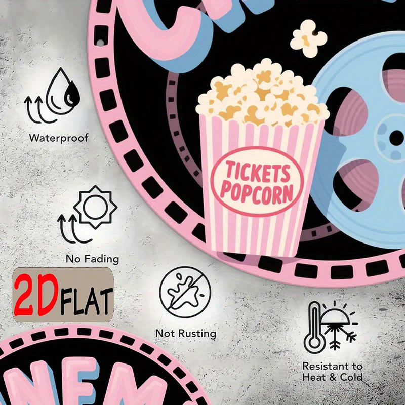 Vintage 2D Cinema Decoration | - Vintage Home Cinema のレビューと価格