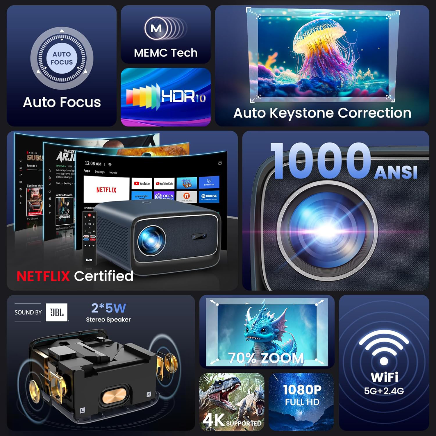 Global APP Wupro/OEM K2 Home C - Home Cinema Gaming のレビューと価格