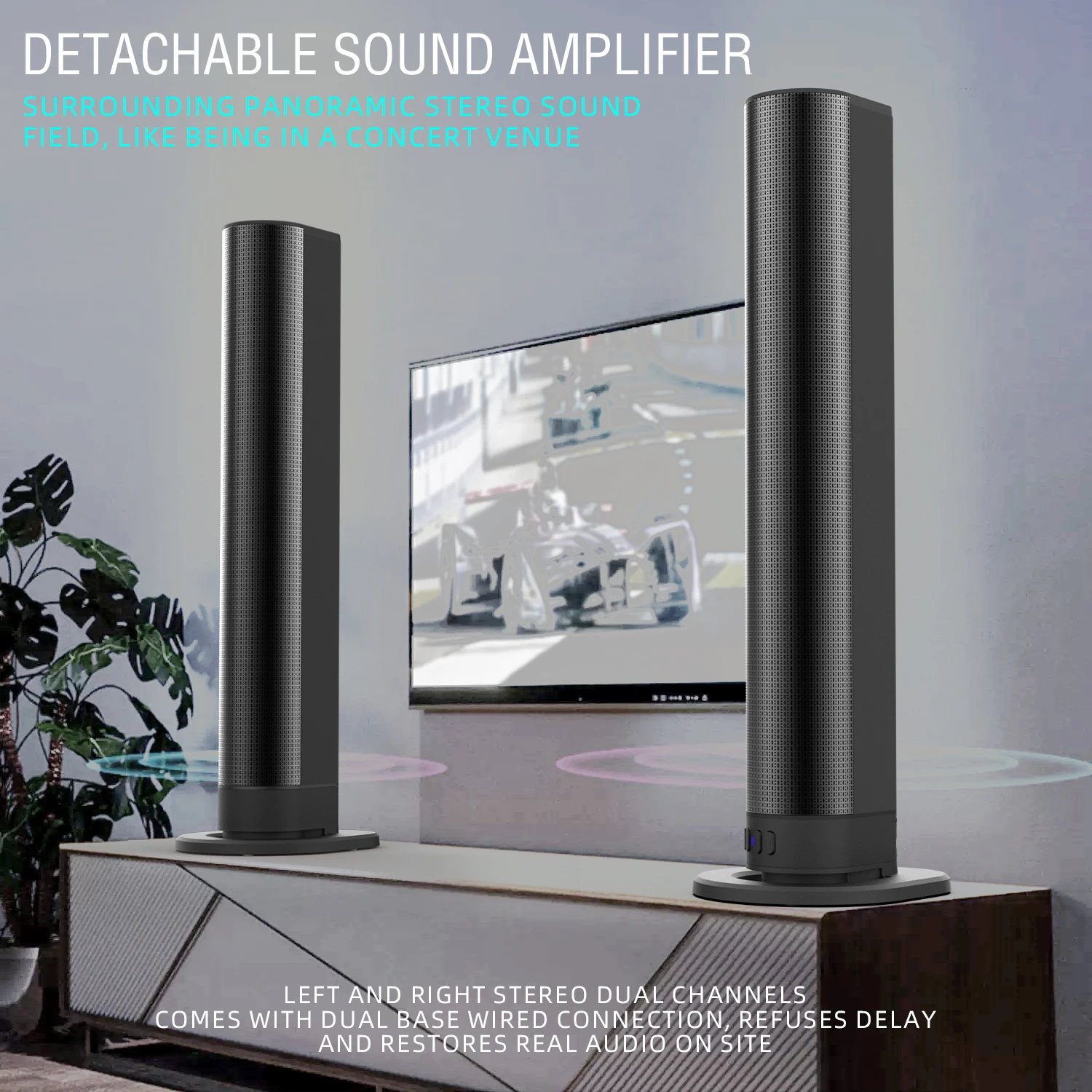 FM Soundbar TV Bluetooth Speak - Home Cinema Of Soundbar のレビューと価格