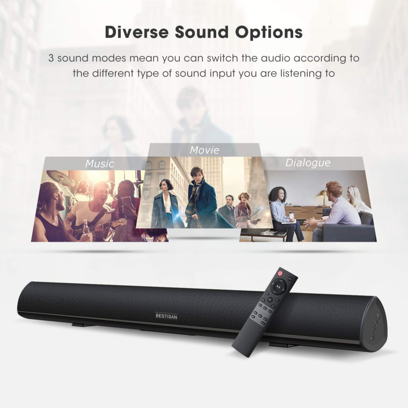 Powerful TV Soundbar Wired 100 - Home Cinema Of Soundbar のレビューと価格