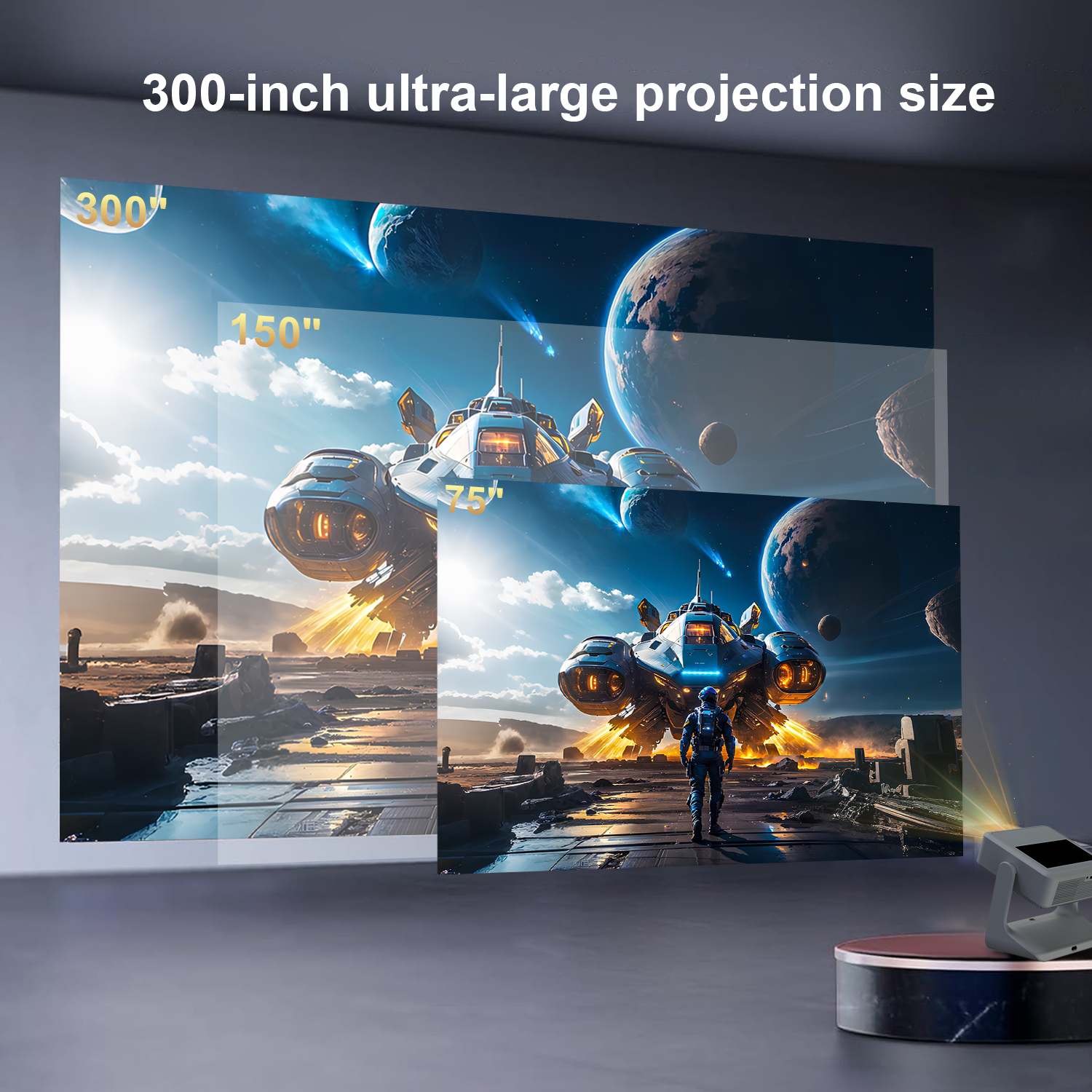 Netflix YouTube Projector 8''  - Netflix Home Cinema のレビューと価格