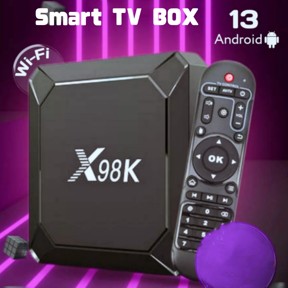 Original X98K TV Box Android13 - Netflix Home Cinema のレビューと価格