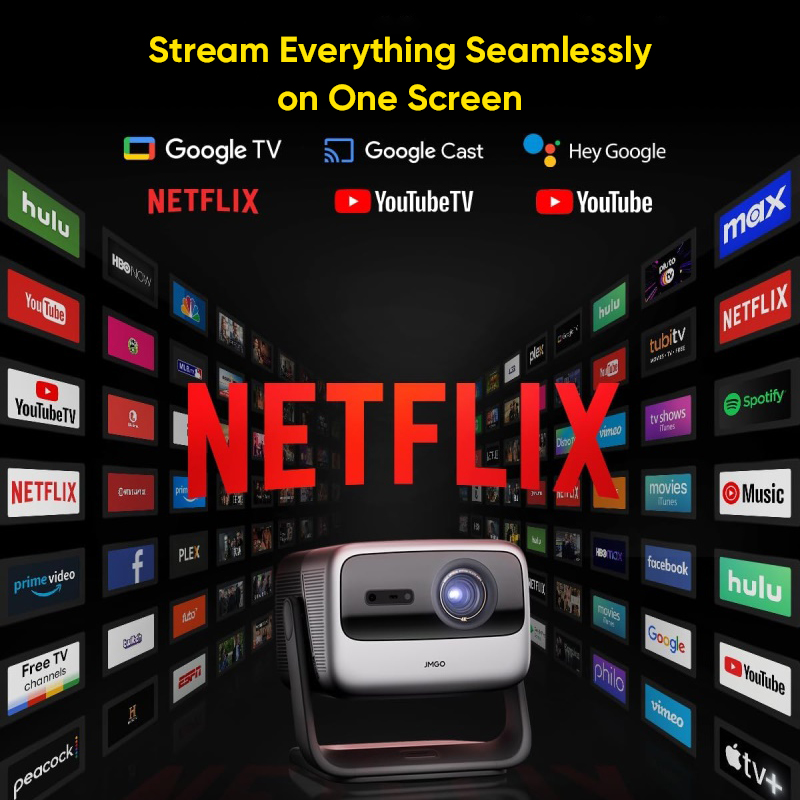 JMGO N1S Ultimate 4K Projector - Netflix Home Cinema のレビューと価格