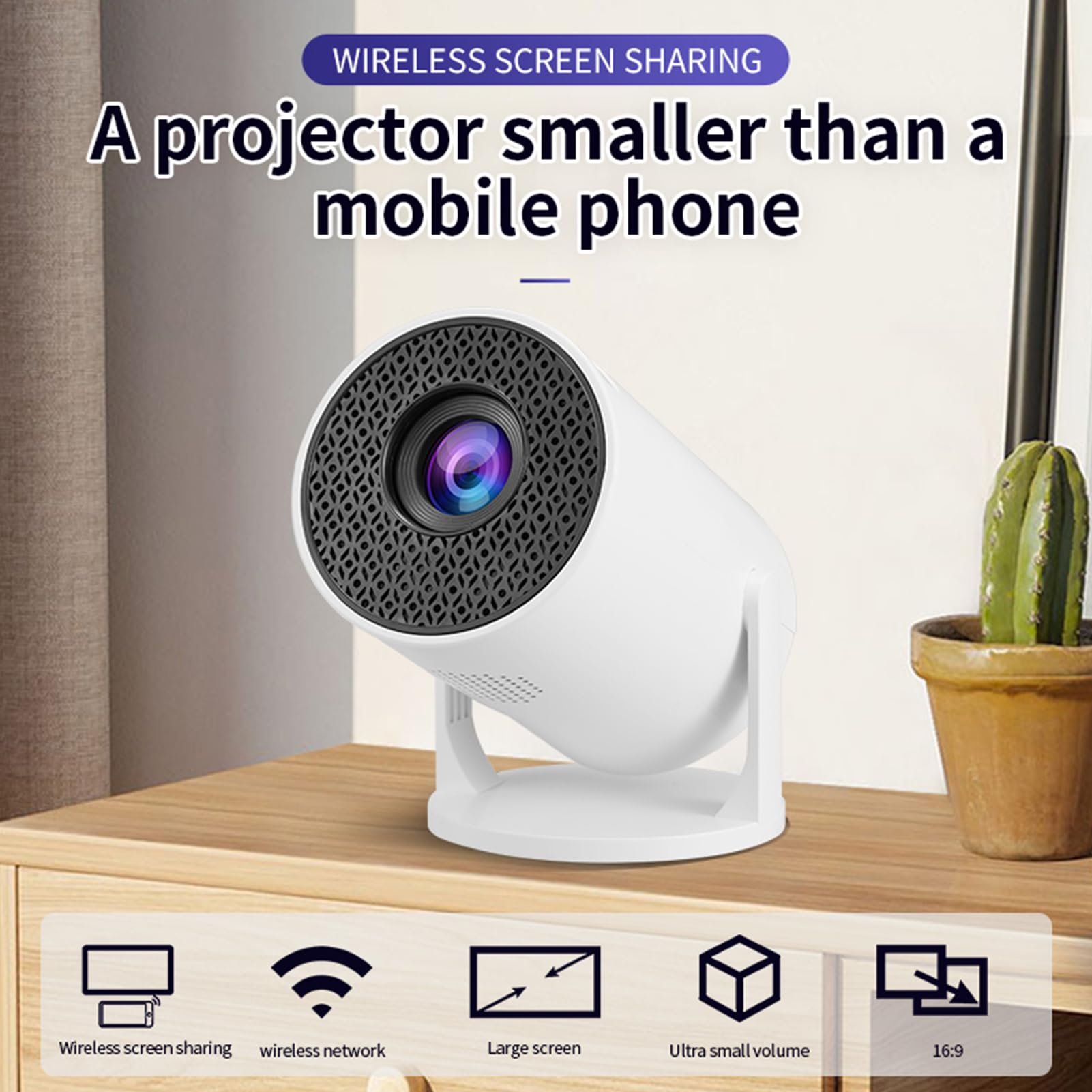 M5 8K Wifi 6 Projector Ultra H - Home Cinema Gaming のレビューと価格