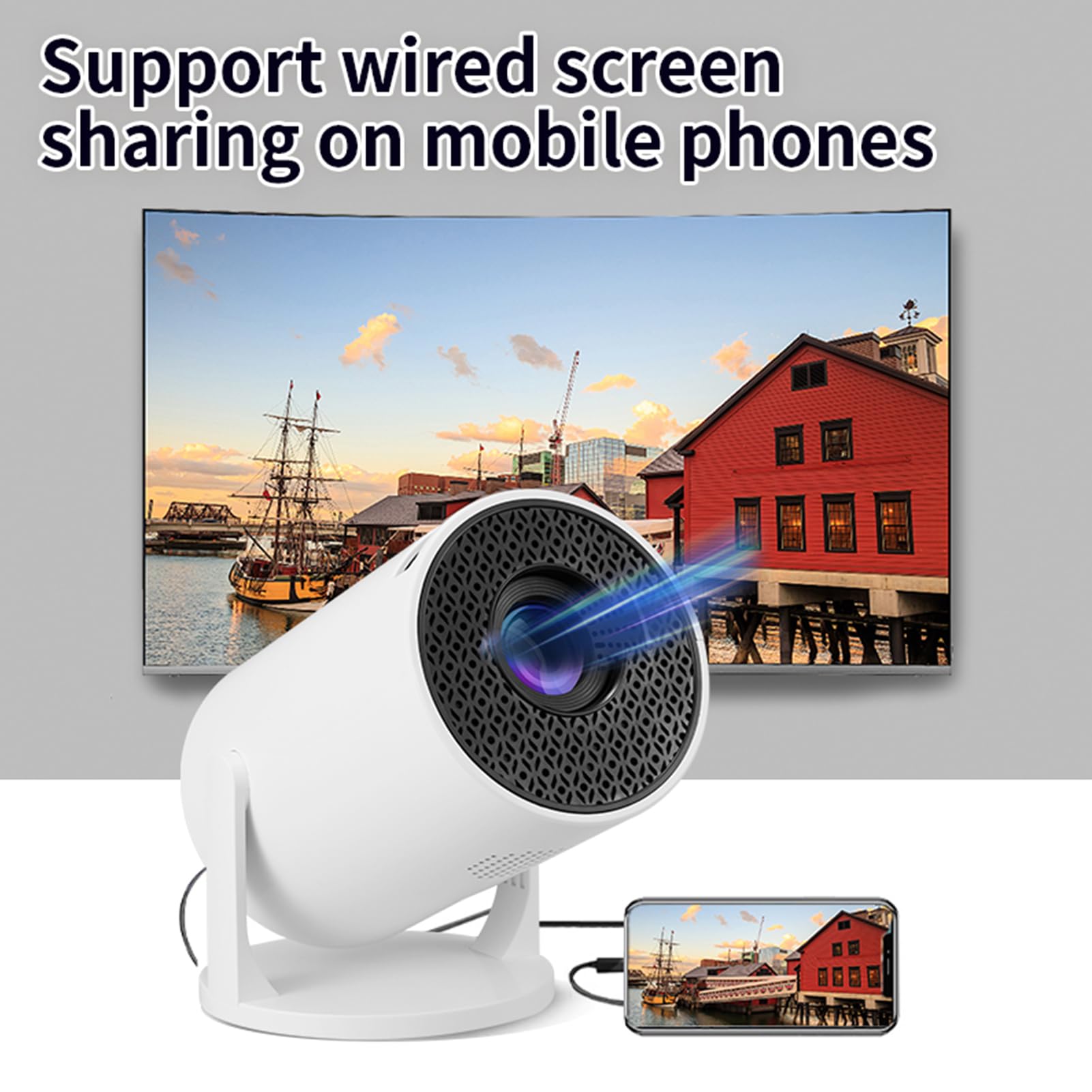 M5 8K Wifi 6 Projector Ultra H - Home Cinema Gaming のレビューと価格