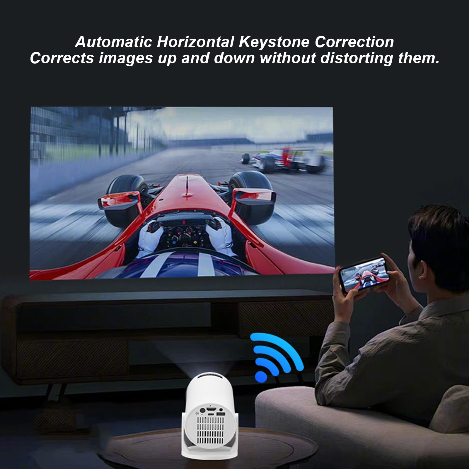 M5 8K Wifi 6 Projector Ultra H - Home Cinema Gaming のレビューと価格