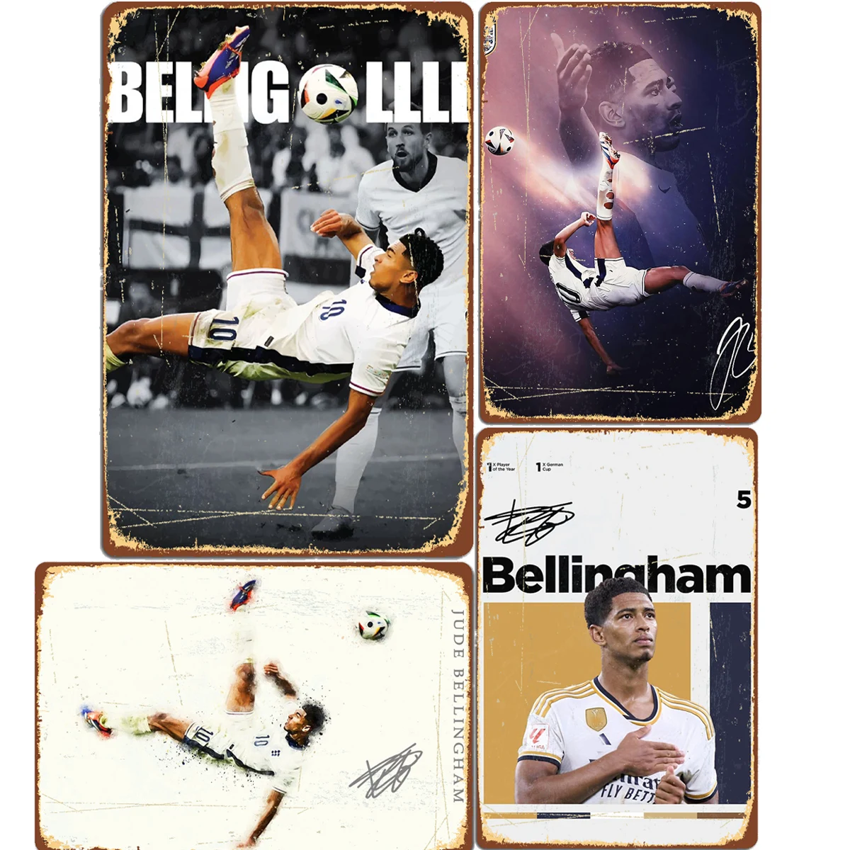 Jude Bellingham Football Sport - Vintage Home Cinema のレビューと価格