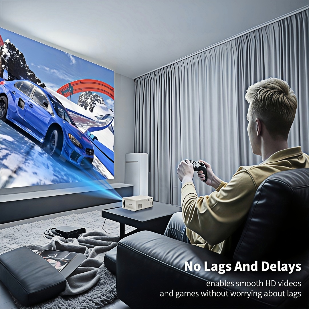 XNANO Q1 Mini Projector Portab - Home Cinema Gaming のレビューと価格