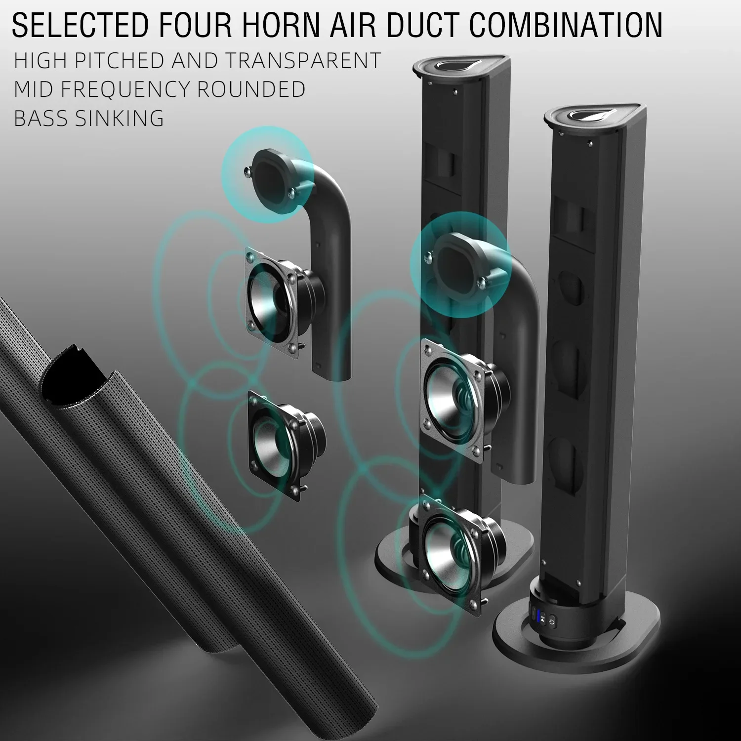 120W BS-56 TV Bluetooth Speake - Home Cinema Of Soundbar のレビューと価格
