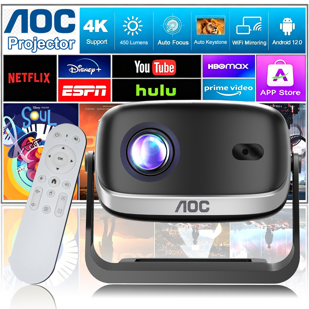 AOC Portable HD Smart Projecto - Home Cinema Gaming のレビューと価格