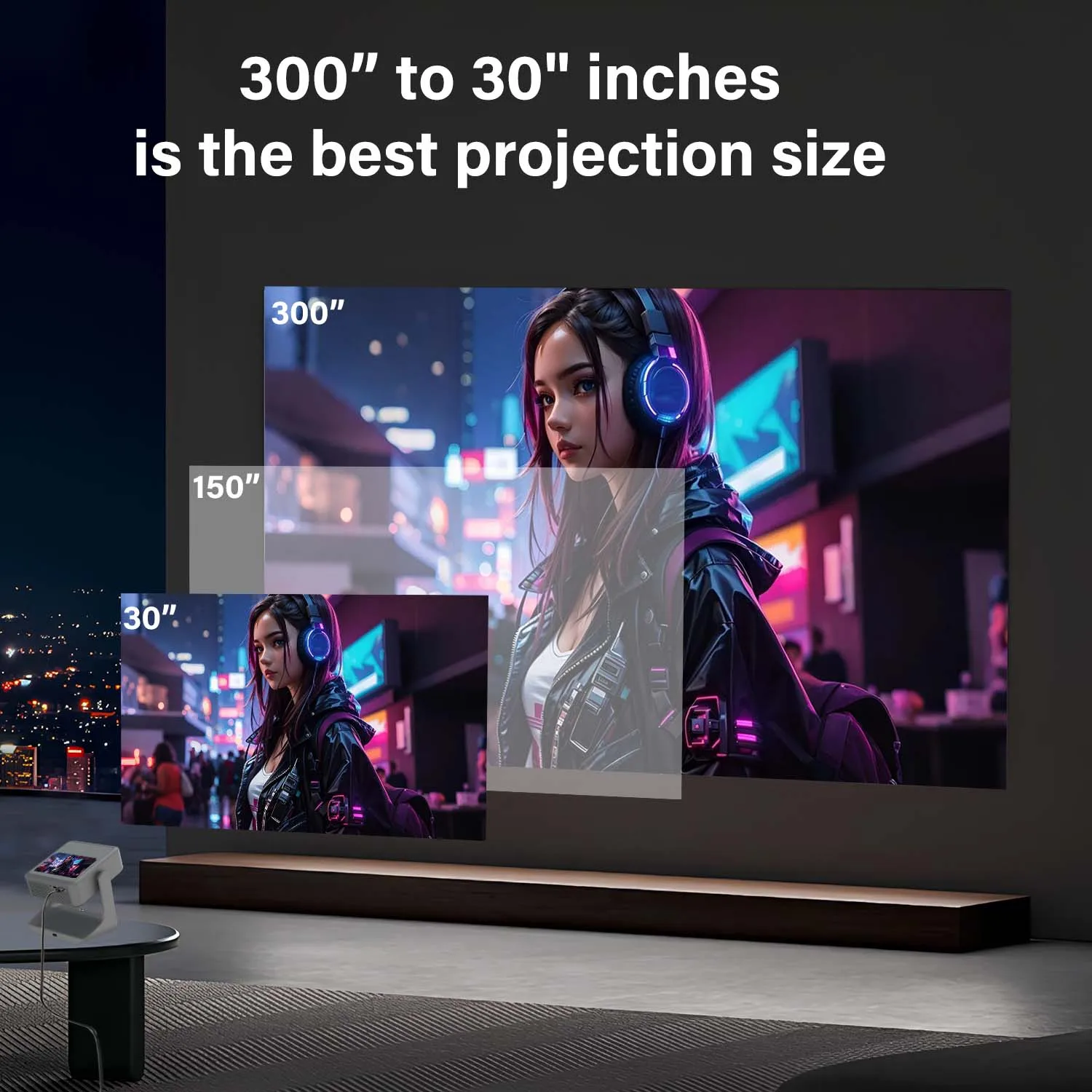 Netflix YouTube Projector 7''  - Netflix Home Cinema のレビューと価格