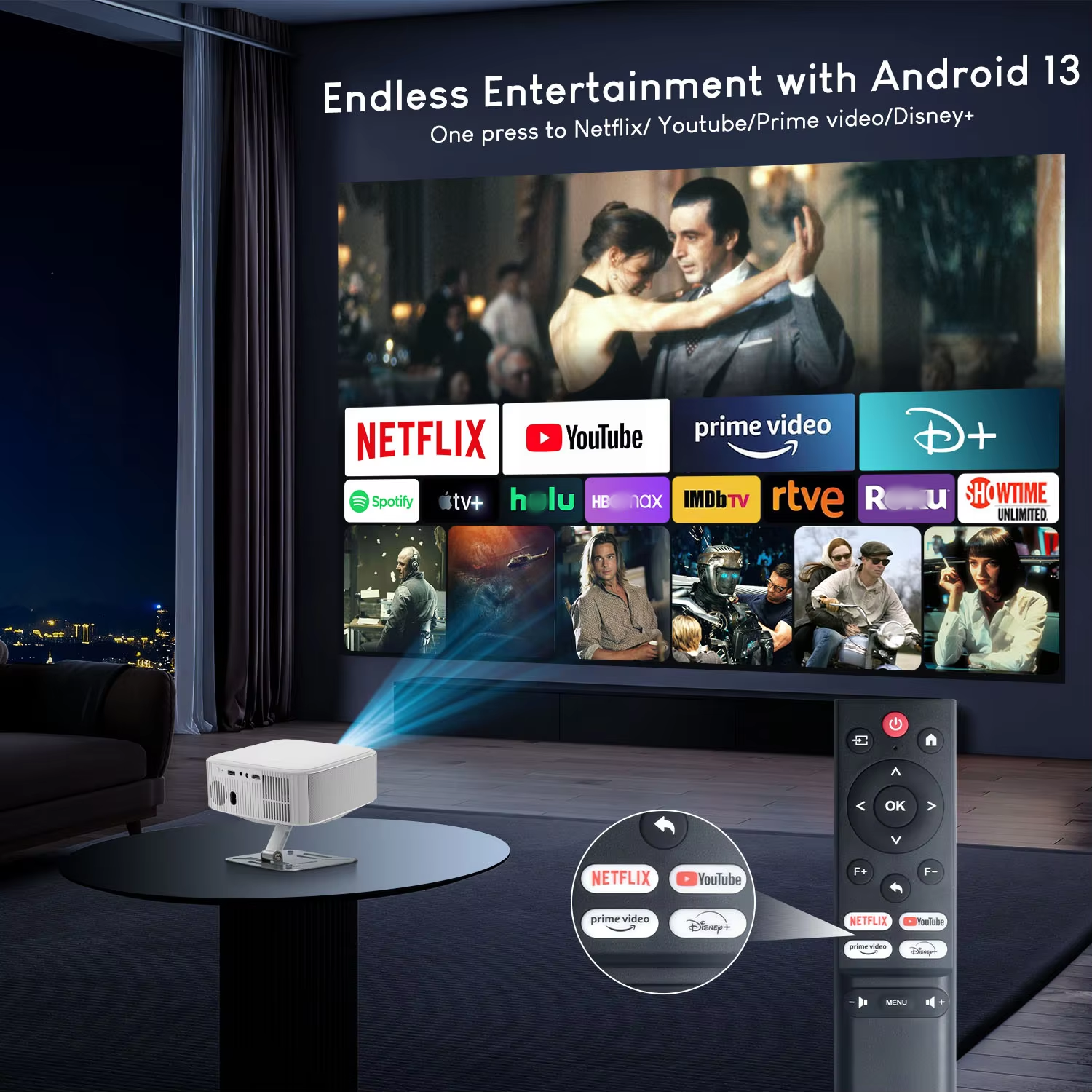 Salange Netflix Projector P92M - Netflix Home Cinema のレビューと価格