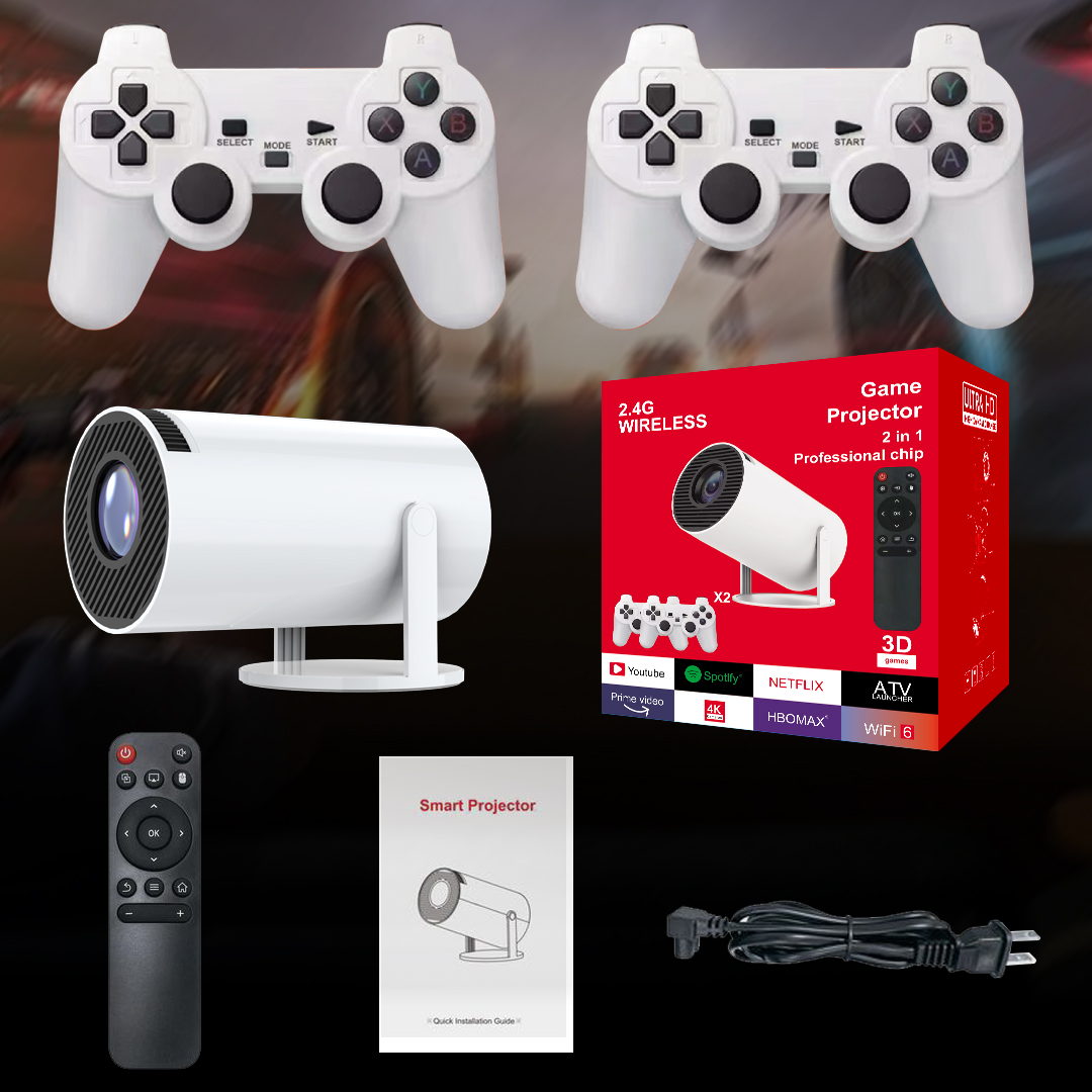 3D Game Projector 2 in 1 F300  - Netflix Home Cinema のレビューと価格