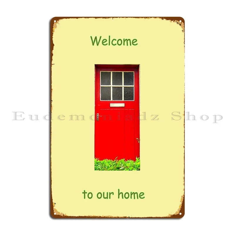 Welcome To Our Home Metal Plaq - Home Cinema Wall Design のレビューと価格
