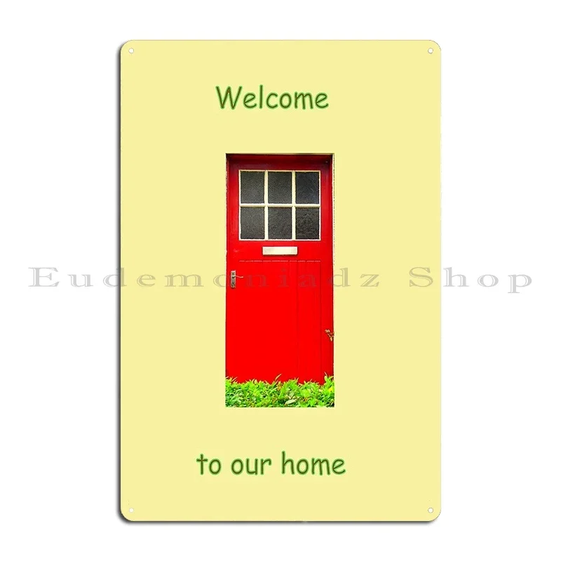 Welcome To Our Home Metal Plaq - Home Cinema Wall Design のレビューと価格