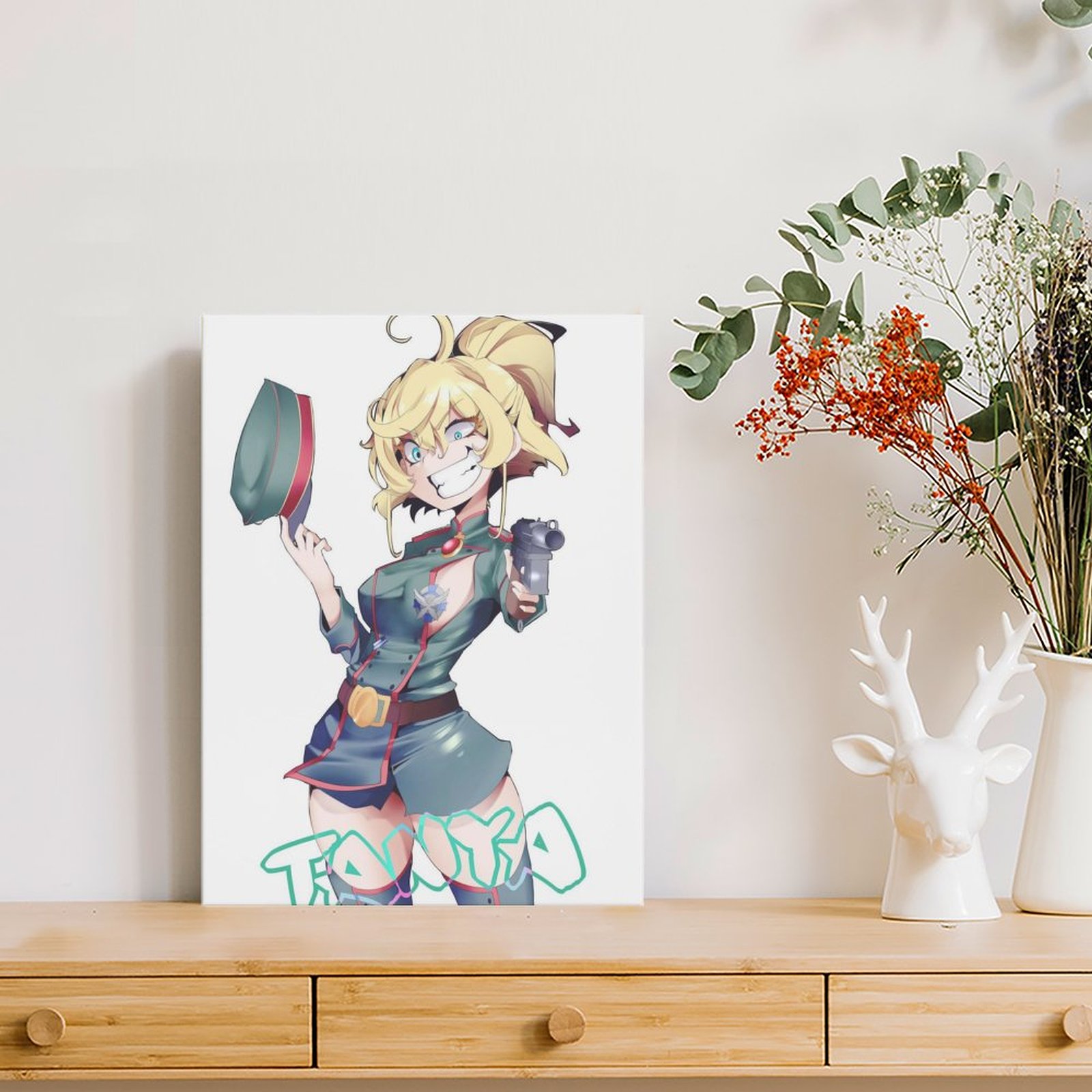 Saga Of Tanya The Evil Poster  - Home Cinema Wall Design のレビューと価格