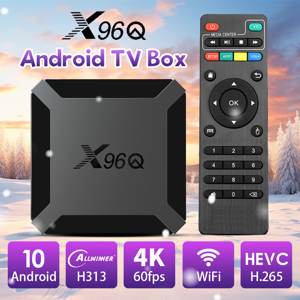 X96Q Android TV Box Quad Core  - Netflix Home Cinema のレビューと価格
