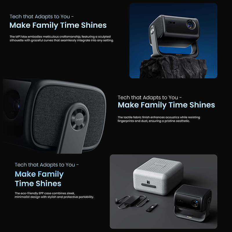 Dangbei MP1 Max 4K Projector 3 - Netflix Home Cinema のレビューと価格