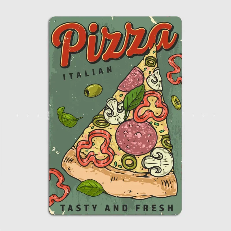 Pizza Italian Ristorante Metal - Vintage Home Cinema のレビューと価格
