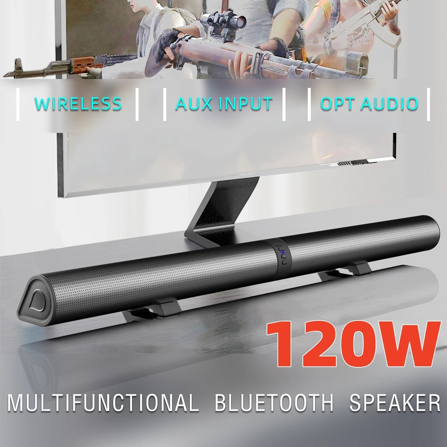 FM Soundbar TV Bluetooth Speak - Home Cinema Of Soundbar のレビューと価格