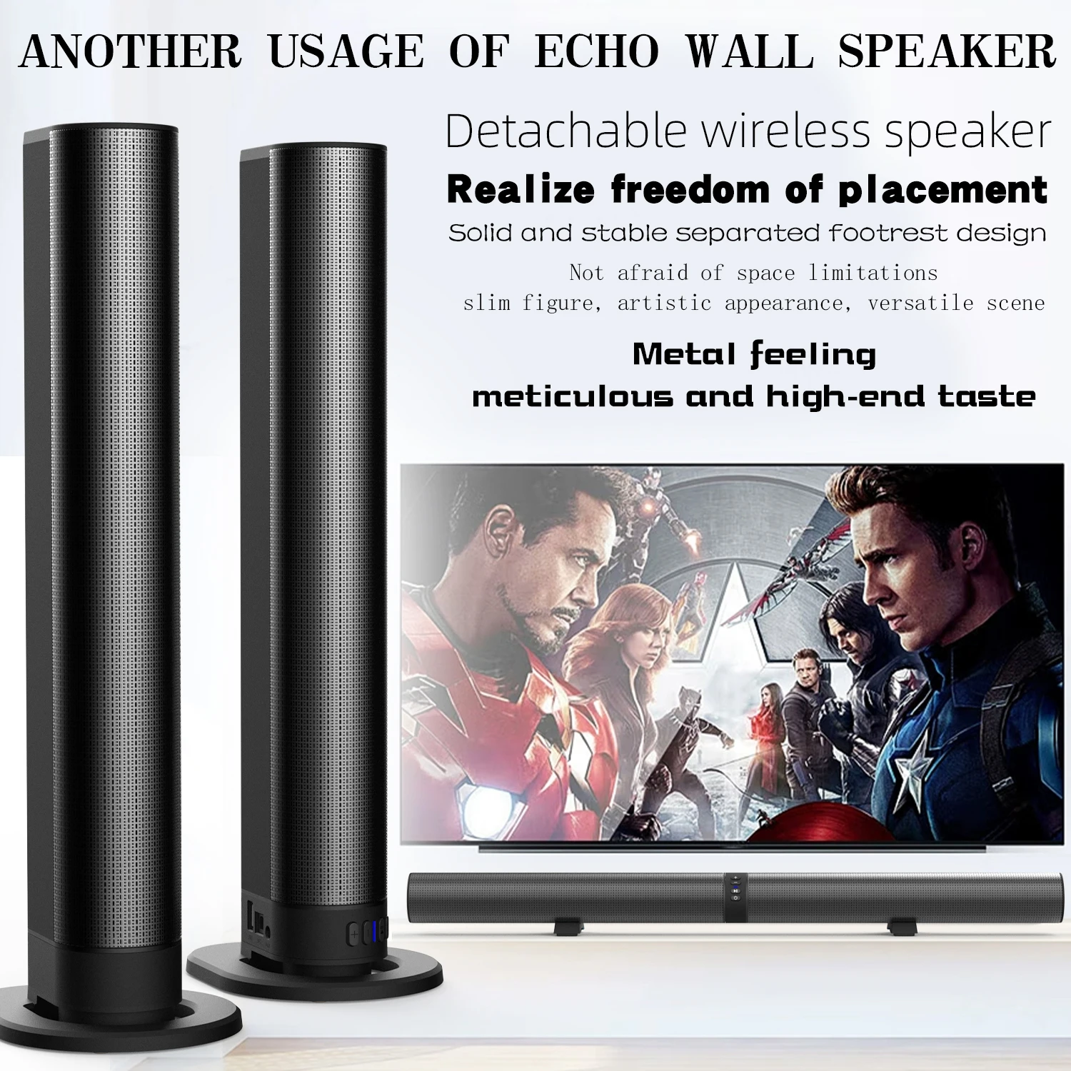 FM Soundbar TV Bluetooth Speak - Home Cinema Of Soundbar のレビューと価格